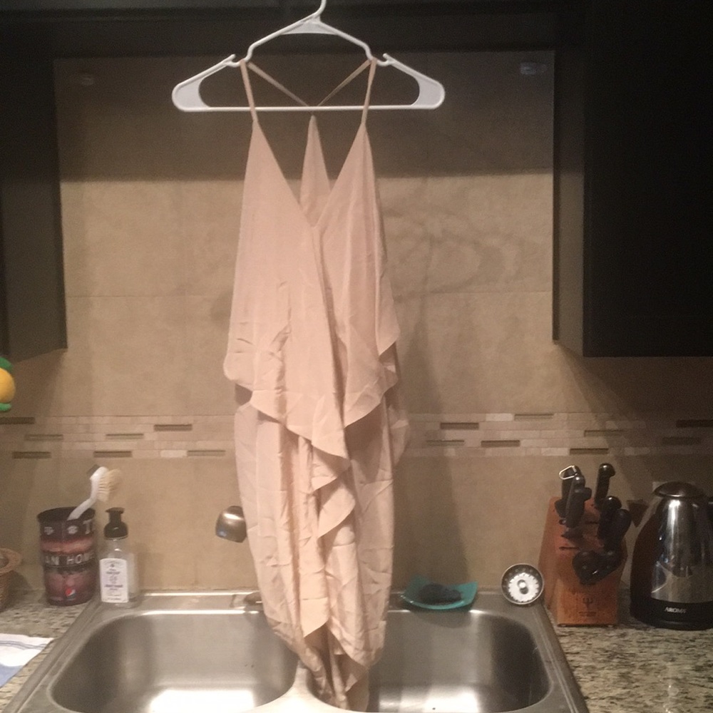 Tan Formal Dress